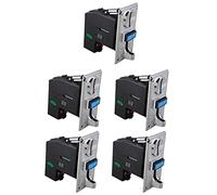 Hundnsney 5X Multi-Pièces de Monnaies SéLecteur de Récepteur Distributeur Automatique Jeux Vidéo D'Arcade de Mech