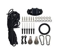 Hundnsney Anchor Kit de chariot gonflable robuste pour kayak canoë avec accessoires