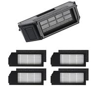 Hundnsney - Boîte à poussière filtre HEPA compatible avec les accessoires d'aspirateur Deebot X1 Turbo/X1 Omni