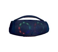Hundnsney Haut-Parleur Bluetooth Portable avec Fonction D'Éclairage RVB pour Bureau Extérieur Bleu