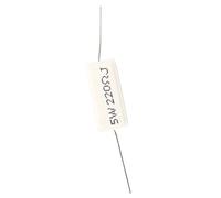 Hundnsney Lot de 10 axiales en céramique ciment 220 Ohm 5 W