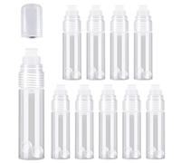 Hundnsney Lot de 10 marqueurs de peinture acrylique rechargeables Blanc 15 mm pour peinture sur sur bois