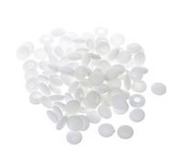 Hundnsney Lot de 100 coussinets d'écouteurs en éponge blanche pour casque d'écoute