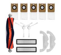 Hundnsney Pour Bot Z10 Pro L10 Plus Robot Aspirateur Pièces Filtres Côtés Brasses Principaux Brasses Vadrouille Lingettes Sac