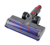Hundnsney Tête de brosse avec rouleau souple pour aspirateur V15 V11 V10 V8 V7 Batterie Aspirateur Tête de brosse électrique avec fermeture rapide