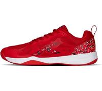 HUNDRED Homme Blade Non-Marking Material: TPU, Rubber | Suitable for Indoor, Squash, Table Tennis, Basketball & Padel (Red/Black, Size: EU 43, UK 9, US 10)