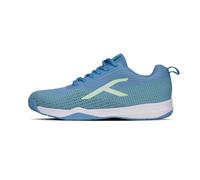 HUNDRED Mixte Blade Lite Badminton Shoes, Blue/Lime Green/White, 43 EU