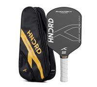 Hundred Phantom 20 Wide Raquette de Pickleball | Noyau de 13 mm | Power Play | avec Sac Gratuit (Noir/Blanc)