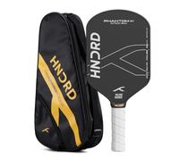 Hundred Phantom 20 Xtend Raquette de Pickleball | Noyau de 13 mm | Power Play | avec Sac Gratuit (Noir/Blanc)