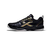 HUNDRED Raze Non-Marking Professional Badminton Shoes for Kids/Junior, Material Upper: Polyester, Sole: Rubber, Suitable for Indoor Tennis, Squash, Table Tennis, Basketball & Padel
