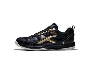 Hundred Raze Non-Marking Professional Badminton Shoes for Men | Material Upper: Polyester, Sole: Rubber | Suitable for Indoor Tennis/Squash/Table Tennis/Basketball & Padel