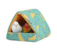 Hung Bird Bed - Protection from Cold, Winter Warm Bird Nest House, Hanging Hammock Velvet Shed Hut | Cute Toy Nest with Plush Material for Lovebirds, Parakeet and Small and Medium Birds