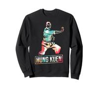 Hung Kuen Art martial chinois coloré, tradition et puissance Sweatshirt