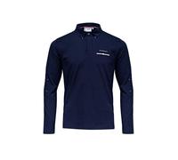 Hungaria Polo manches courtes Coton Mixte Bleu S