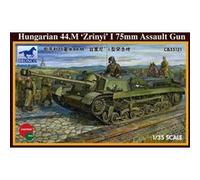 Hungarian 75mm Assault Gun 44.m Zrinyi I - 1:35e - Bronco Models G