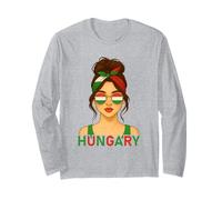 Hungarian Girl Hungary Flag Hungarian Girlfriend Wife Manche Longue