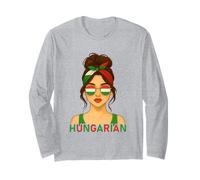 Hungarian Girl Hungary Flag Hungarian Girlfriend Wife Manche Longue
