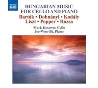 Hungarian Music for Cello and Piano (Oh, Kosower) (CD) Album