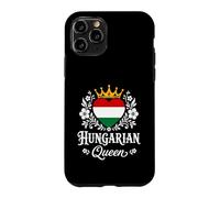 Hungarian Queen Hungary Flag Proud Hungarian Woman Coque pour iPhone 11 Pro