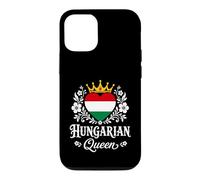 Hungarian Queen Hungary Flag Proud Hungarian Woman Coque pour iPhone 12/12 Pro