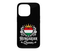 Hungarian Queen Hungary Flag Proud Hungarian Woman Coque pour iPhone 13 Pro