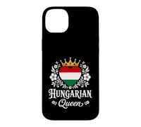 Hungarian Queen Hungary Flag Proud Hungarian Woman Coque pour iPhone 14 Plus
