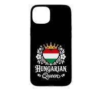 Hungarian Queen Hungary Flag Proud Hungarian Woman Coque pour iPhone 15 Plus