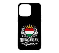 Hungarian Queen Hungary Flag Proud Hungarian Woman Coque pour iPhone 15 Pro Max
