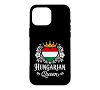 Hungarian Queen Hungary Flag Proud Hungarian Woman Coque pour iPhone 16 Pro Max