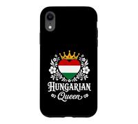 Hungarian Queen Hungary Flag Proud Hungarian Woman Coque pour iPhone XR