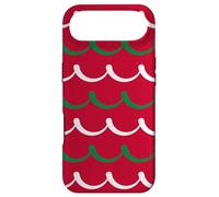 Hungarian Red Green White Arcs Curved Pattem Coque pour iPhone Air