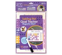 Hunger For Words Tableau blanc magnétique Talking Pets Goal Tracker