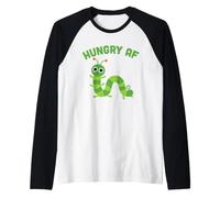 Hungry AF Caterpillar Manche Raglan