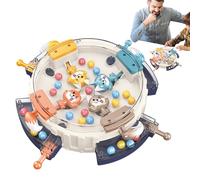 Hungry Beans - Jeu de société - Action rapide - Avec design coloré, coordination œil-main interactive - Pour et adultes - Pour fêtes de famille, 2 à 4 ans