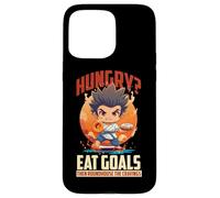 Hungry? Eat Goals Then Roundhouse The Cravings Coque pour iPhone 15 Pro Max