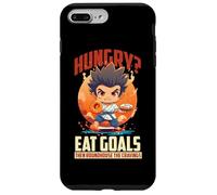 Hungry? Eat Goals Then Roundhouse The Cravings Coque pour iPhone 7 Plus/8 Plus