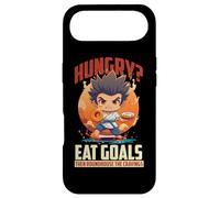 Hungry? Eat Goals Then Roundhouse The Cravings Coque pour iPhone Air