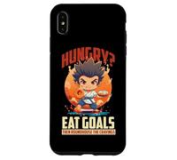 Hungry? Eat Goals Then Roundhouse The Cravings Coque pour iPhone XS Max