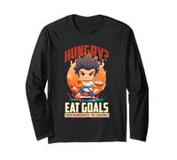 Hungry? Eat Goals Then Roundhouse The Cravings Manche Longue