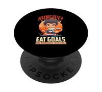 Hungry? Eat Goals Then Roundhouse The Cravings PopSockets PopGrip Adhésif