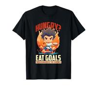 Hungry? Eat Goals Then Roundhouse The Cravings T-Shirt