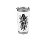 Hungry Ghost Festival, esprit gothique, design folklorique Gobelet isotherme en acier inoxydable double paroi