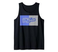 Hungry Hippos Grey Blue Logo Débardeur
