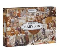 HUNGRY MINDS Puzzle Babylon de 1000 Pièces pour Adultes | Puzzle Exigeant sur une Cité Antique Inspiré de The Last Book - Parfait pour les Passionnés de Puzzles Chevronnés