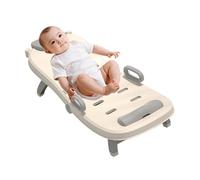 HunicandIU Chaise de shampooing pour, chaise de shampooing pliante pour bébé | Lit de shampoing réglable pour,Rinçage de cheveux pliable pour tout-petits, fauteuil inclinable Portable pour shampoing