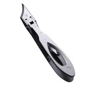 HunicandIU Coupe-Ongles,Cutter Ongle Biseauté pour Ongles Mains et Pieds - Outil Pédicure Avec Ouverture Large Et Prise Anti-Dérapant Pour Voyage Salle De Bain