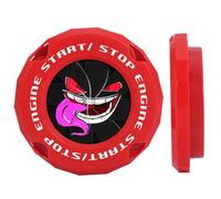 HunicandIU Couvercle de bouton de démarrage pour bouton de démarrage, couvercle de bouton de démarrage de voiture, polyvalent, couvercle de protection de bouton de démarrage, couvercle de protection