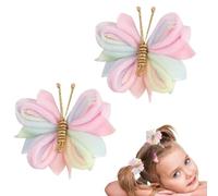 HunicandIU Des pinces à cheveux d'animaux, des barrettes de cheveux colorées | Barrettes de dessin animé anti-glissement | 1 paire épingles à cheveux mignons, épingles à cheveux colorées pour la vie