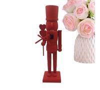 HunicandIU Figurines Casse-Noisette | Soldat 36 cm Décor en Bois | Ornement Casse-Noisette en Bois | pour Décor de Noël Festif sur Table, Étagère, Cheminée ou en Pièce Maîtresse