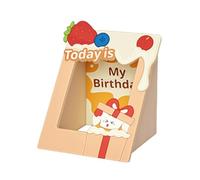 HunicandIU Maison pour Hamster,Cages en Bois Cachette Furets | Maison Cadre Photo Confortable pour Hérisson Cobaye Furet pour Soulagement De L'Ennui Exercice Et Recherche De Nourriture